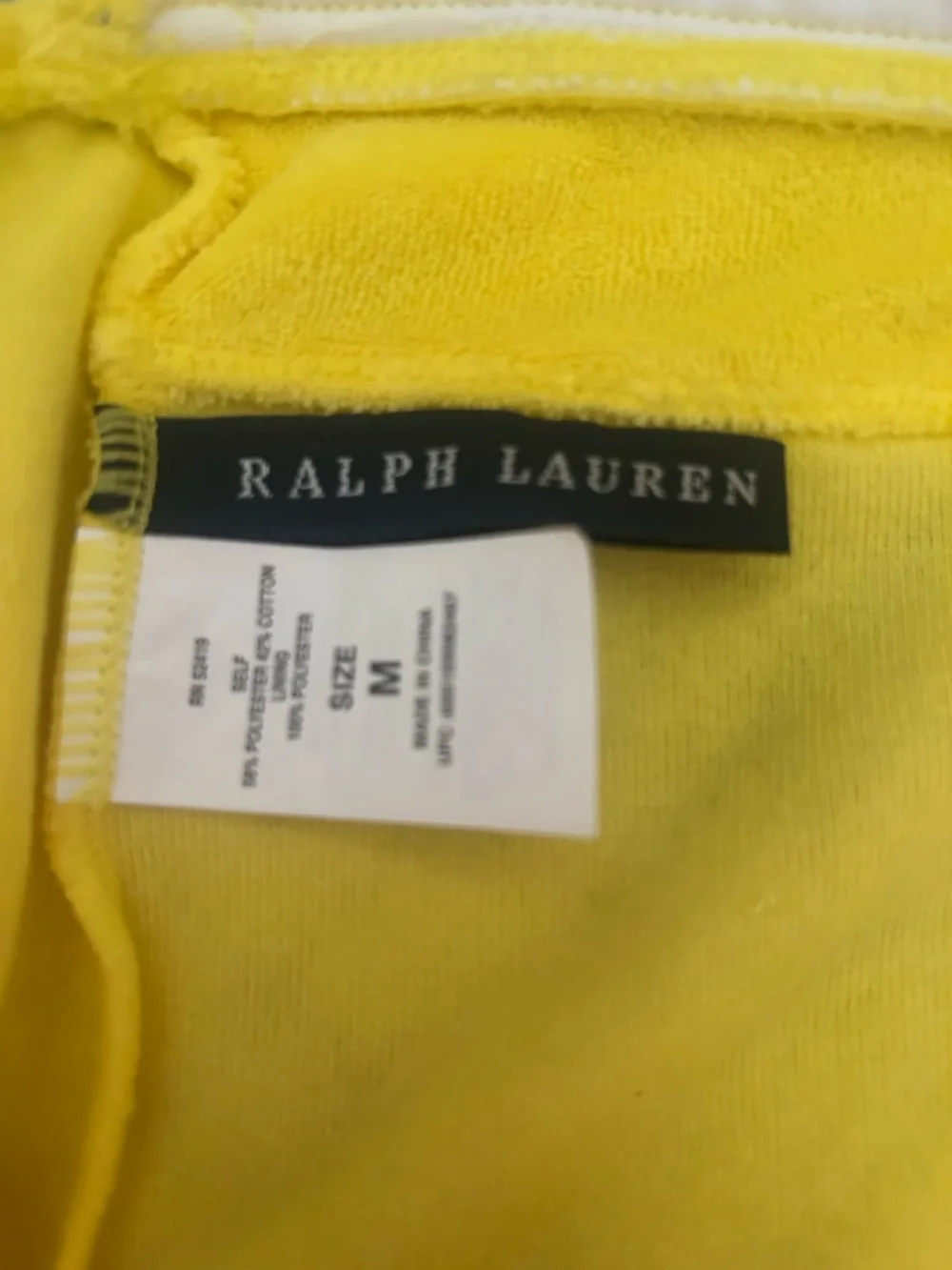 Ralph Lauren Yellow Halter Tie-Front Dress with Green Pony - Picture 5 of 5